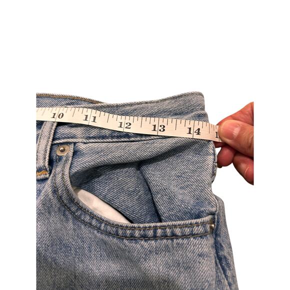 Everlane The 90s Cheeky Jean Vintage Mid Blue Cropped, size 27 - Picture 4 of 10